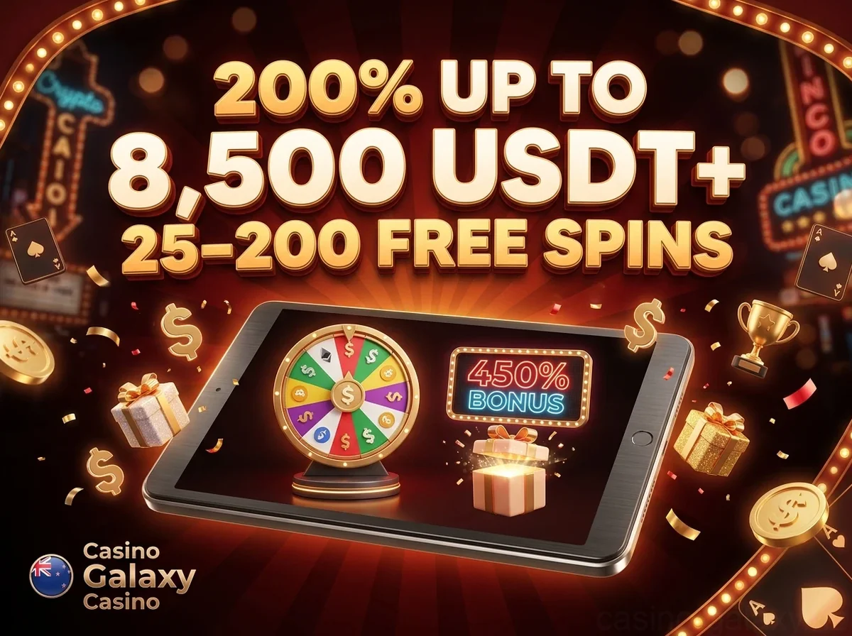 200% UP TO 8,500 USDT+ 25–200 FREE SPINS